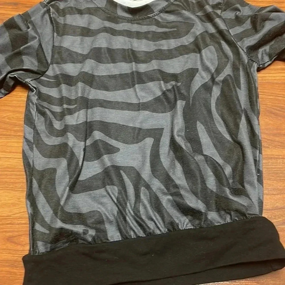Toddler girl zebra black lounge set - Picture 5 of 5